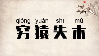 穷猿失木