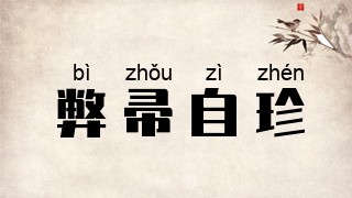 弊帚自珍