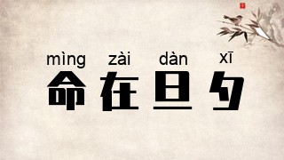 命在旦夕