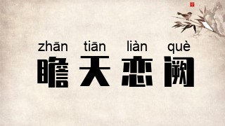 瞻天恋阙