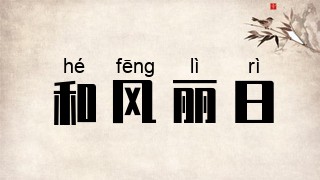 和风丽日