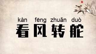 看风转舵