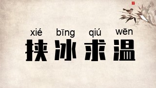挟冰求温