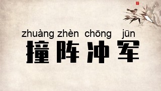 撞阵冲军