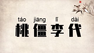 桃僵李代