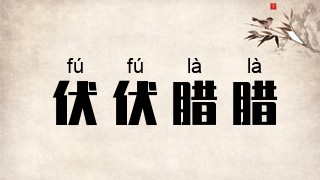 伏伏腊腊