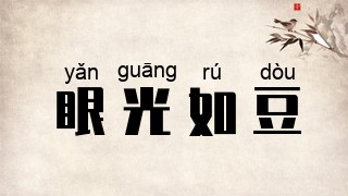 眼光如豆