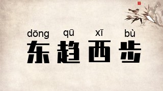 东趋西步