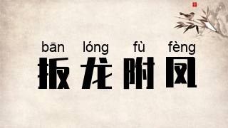 扳龙附凤