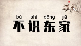 不识东家