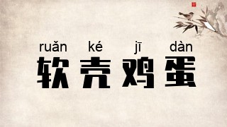 软壳鸡蛋