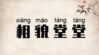 相貌堂堂