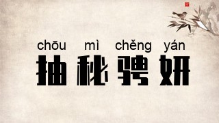 抽秘骋妍
