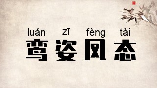鸾姿凤态
