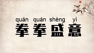 拳拳盛意