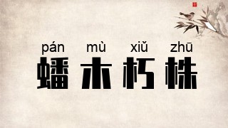 蟠木朽株