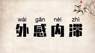 外感内滞
