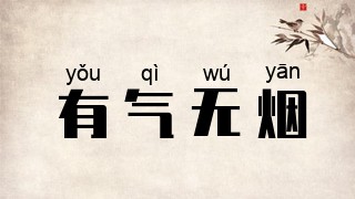 有气无烟