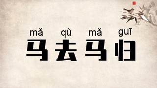 马去马归