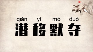 潜移默夺