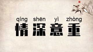 情深意重