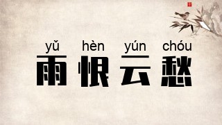 雨恨云愁