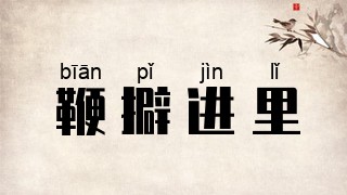 鞭擗进里