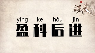 盈科后进