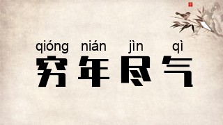 穷年尽气