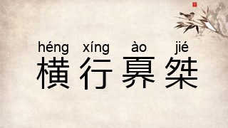 横行奡桀