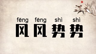 风风势势
