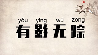 有影无踪