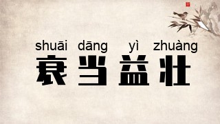 衰当益壮