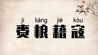 赍粮藉寇