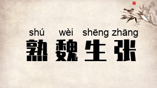 熟魏生张