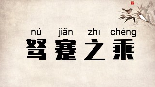 驽蹇之乘