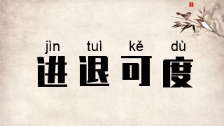 进退可度