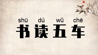 书读五车