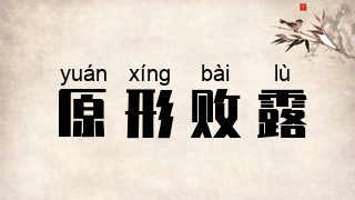 原形败露
