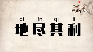 地尽其利